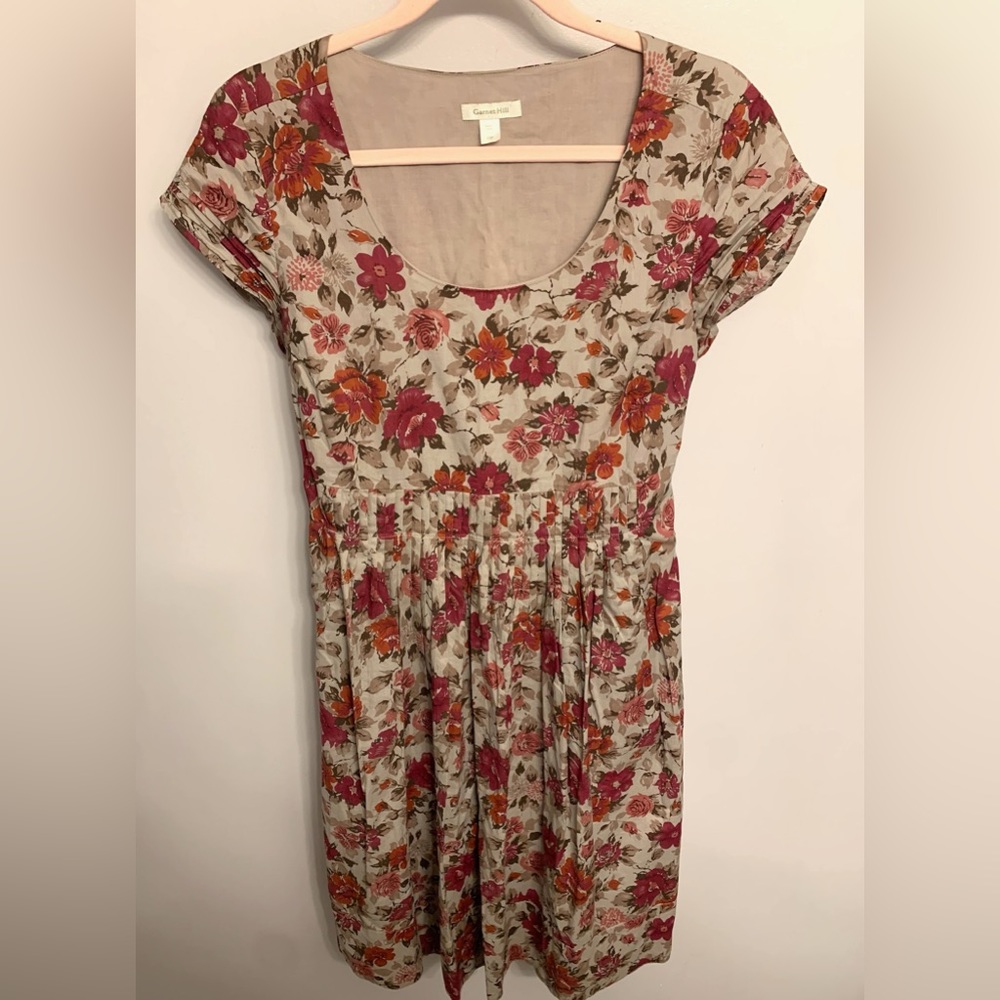 Garnet Hill Floral Dress